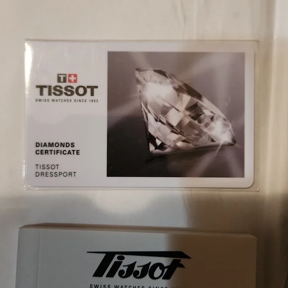 Tissot Dressport diamond watch SALE - Picture 6 of 8
